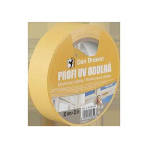 Profi UV odolná maskovacia páska 50 mm, dĺžka 33 m žltá                         