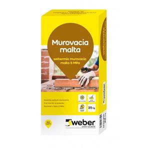Weber mix murovacia malta 5 MPa 25 kg                                           