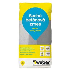 Weber suchý betón 25 kg                                                         