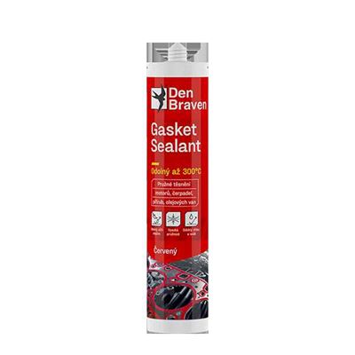 Gasket sealant červený 280 ml kartuša tehlovo červená                           