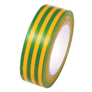 Páska PVC žltá so zeleným pruhom                                                
