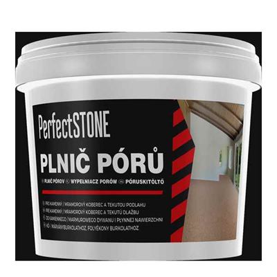 Plnič pórov PerfectSTONE 3 kg kelímok biela, po vyzretí transparentná           