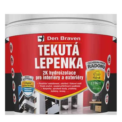 Tekutá lepenka 7 kg vedro sivá                                                  