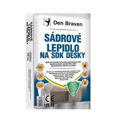 Sadrové lepidlo na SDK dosky 20 kg vrece                                        