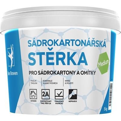 Sadrokartonárska stierka 5 kg vedro biela                                       