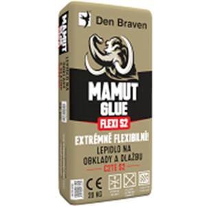 Mamut Glue Flexi C2TE S2 – Extrémne flexibilné lepidlo na obklady a dlažby 20 kg