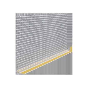 Okenné profily pre zatepľovacie systémy s tkaninou 6 x 100 mm, dĺžka 2,4 m      