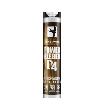 POWER KLEBER (PU lepidlo D4) 300 ml kartuša krémová                             