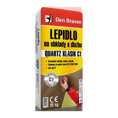 Lepidlo na obklady a dlažbu QUARTZ KLASIK C1 25 kg vrece                        