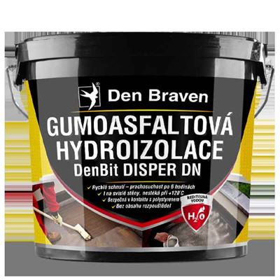 Gumoasfaltová hydroizolácia DenBit DISPER DN 5 kg vedro                         