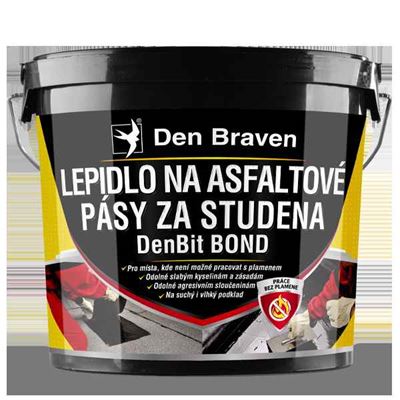 Lepidlo na asfaltové pásy za studena DenBit BOND 5 kg vedro                     