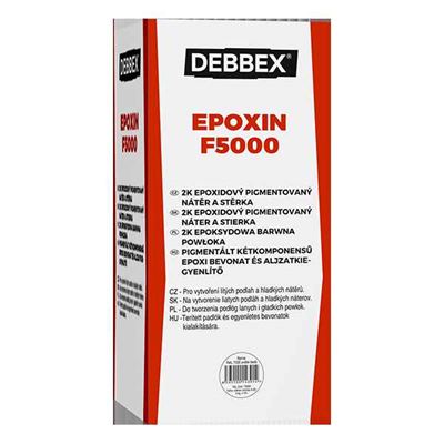 EPOXIN F5000 5 + 1 kg sada plechoviek svetlo sivá RAL 7035                      